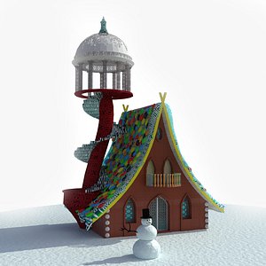 fantasy house 3D model