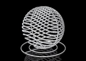 sphere x 3D model