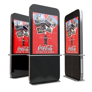 led video panel 3d obj