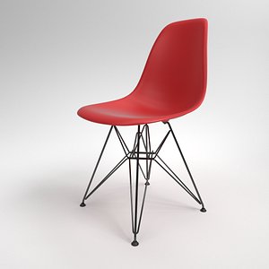 interior vitra eames plastic chair model