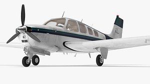 Single Engine Light Aircraft Beechcraft Bonanza model