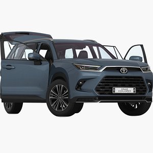 Toyota Grand Highlander 2024 Opening doors and trunk