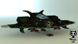 sci-fi 3d model