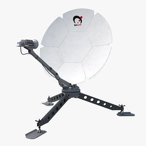 Directv Automatic Multi Satellite TV Antenna SK SWM3 3D model