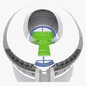 3d model of Olympic berlin Stadium 3D