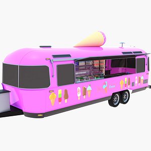 ice cream truck 3D model