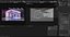 Futuristischer Sci-Fi-Neon-Ausstellungsstand 3D-Modell 3D-Modell