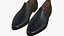 Crocodile Leather Shoes Black