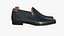 Crocodile Leather Shoes Black