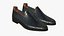 Crocodile Leather Shoes Black