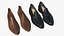 Crocodile Leather Shoes Black