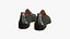 Crocodile Leather Shoes Black