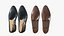 Crocodile Leather Shoes Black