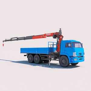 Loader Crane Fassi F175A.0.23 on chassis KAMAZ-43118
