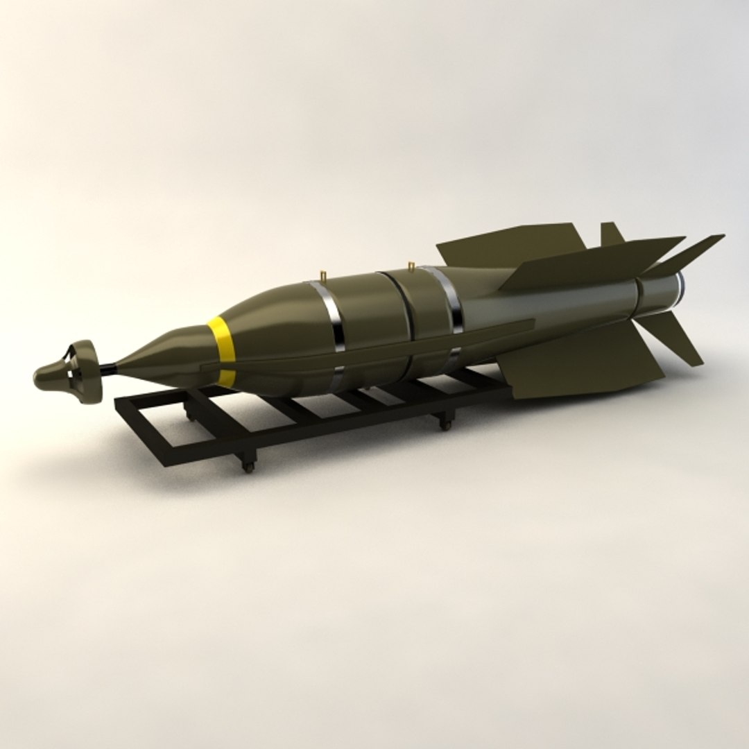 3d Bolt-117 Bomb Model