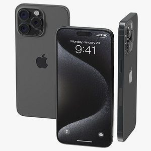 Apple IPhone 15 Pro Max Black Titanium