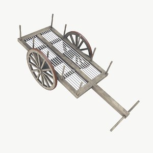3D Bullock Cart
