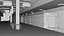 Interno di una stazione della metropolitana e di un treno
