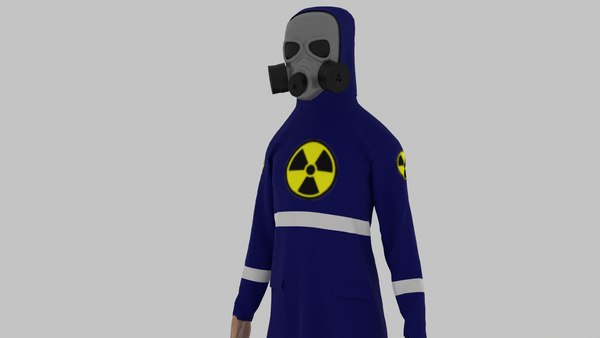 modèle 3D de Costume Radioactif Homme - TurboSquid 1971608