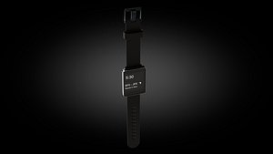 LG Mobile G Watch 3D model