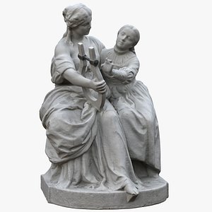 Women with Harp