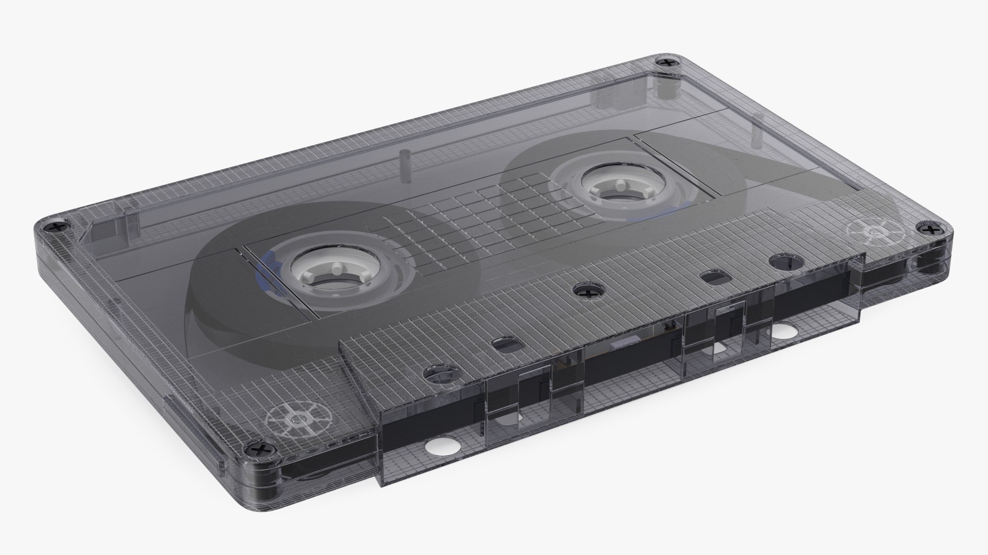Cassette Tape 3D model preview