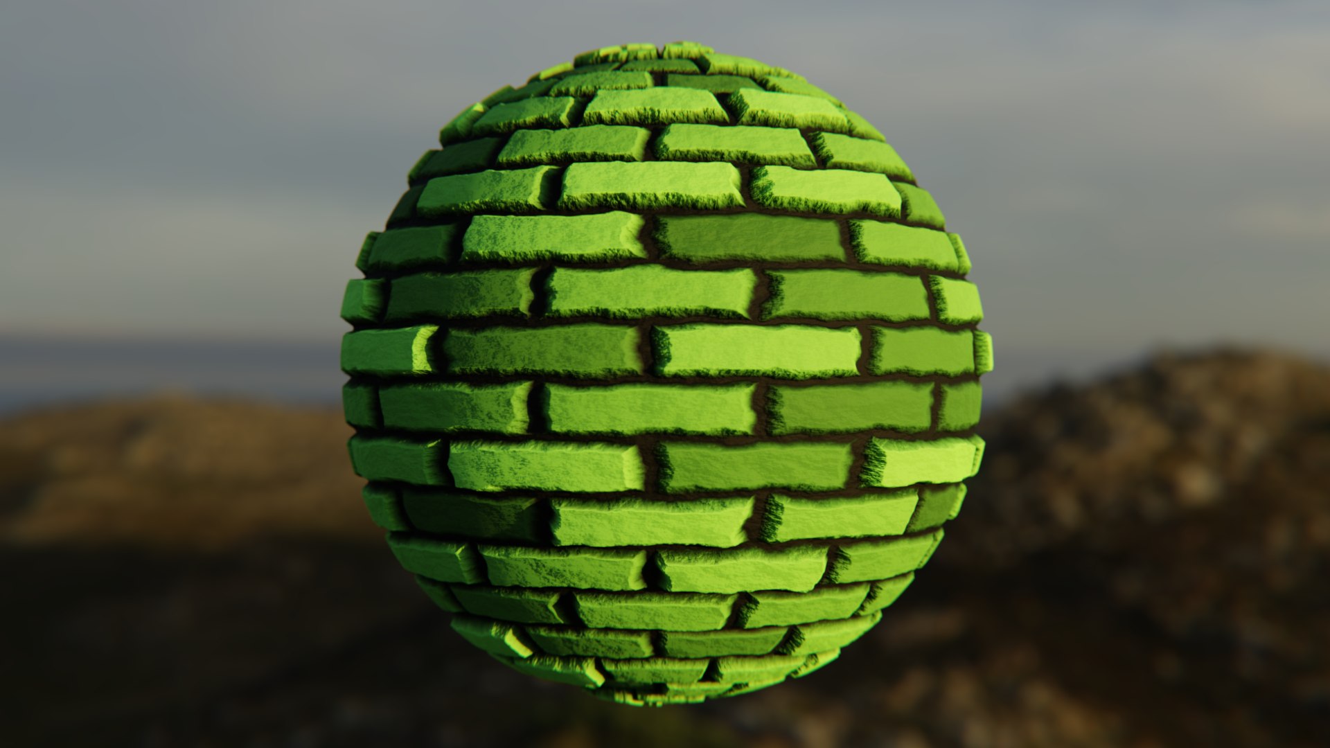 Procedural Brick Texture Model - TurboSquid 2211853