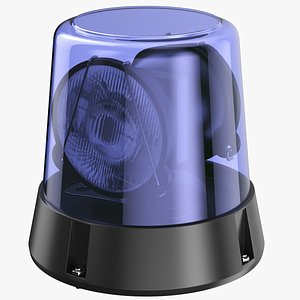 Detailed Warning Light Blue