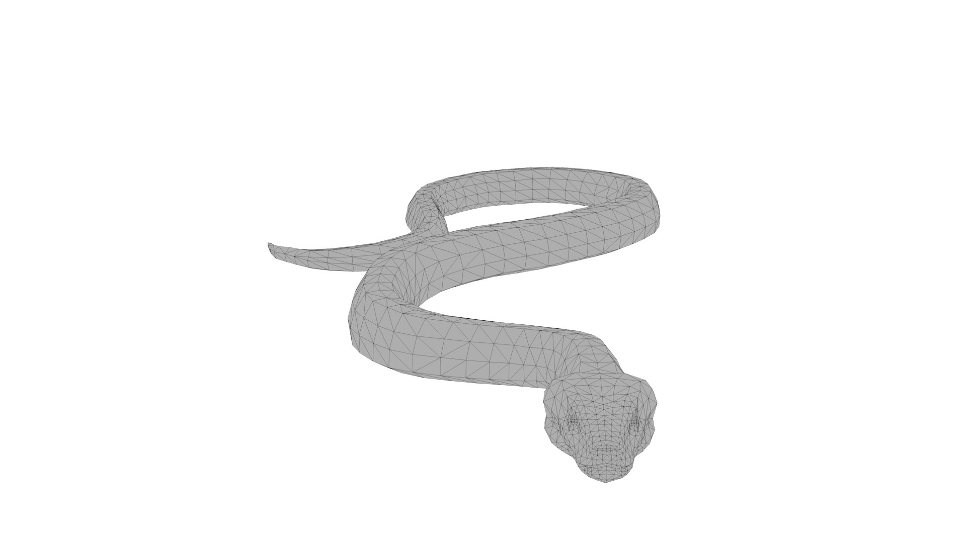 Realistic Snake 3D Model High Detail Rigged And Textured 3D Model ...