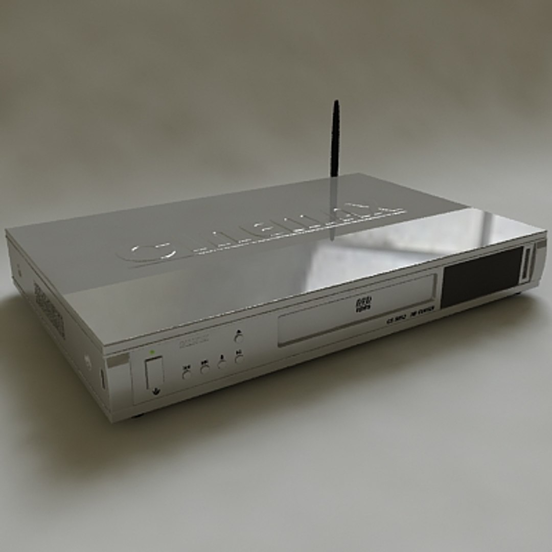 Dvd Player 3d Model
