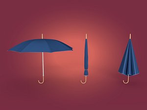umbrella blender 3D model
