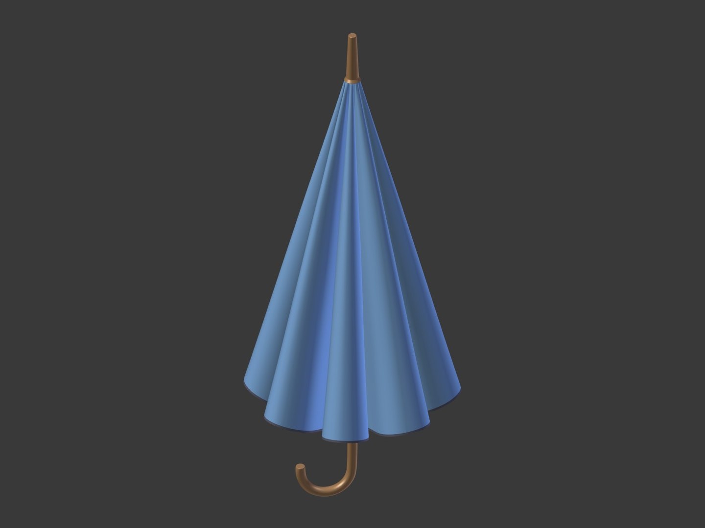 Umbrella Blender 3D Model - TurboSquid 1292886