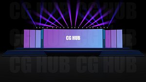 3D Event stage design