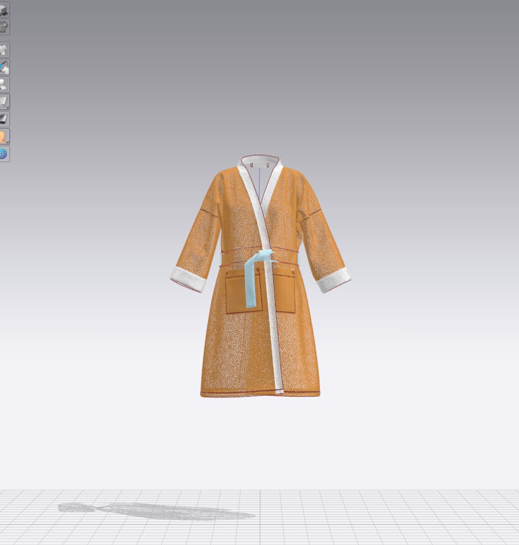 Bathrobe 3D - TurboSquid 2177017