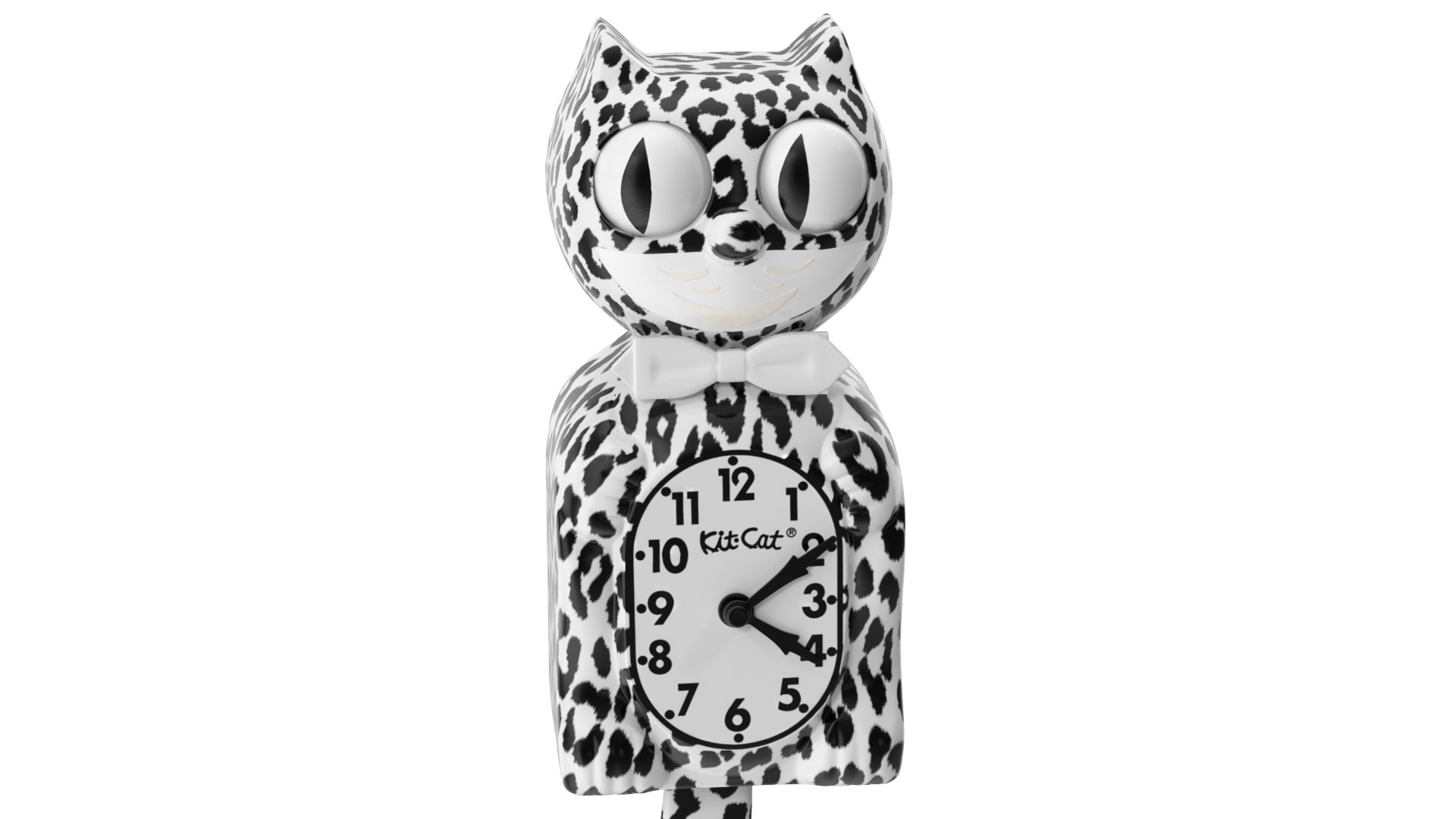 Snow Leopard Kit Cat Clock Rigged 3D Model - TurboSquid 2065193