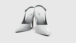 3D Stessysling High Heels White - Elegant Women