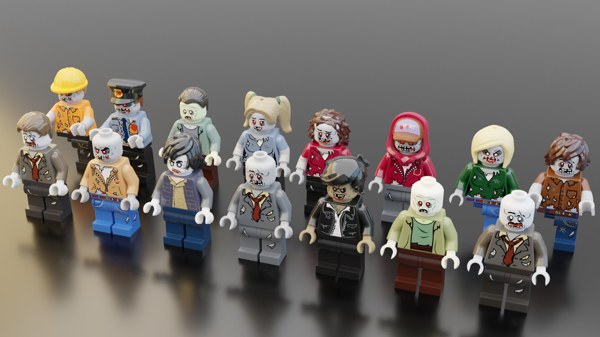 Lego zombie pack hot sale