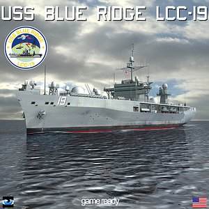USS Blue Ridge LCC-19 with SH60