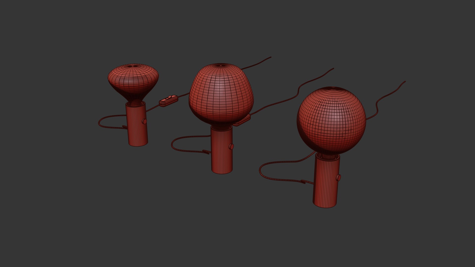 3D Model Made By Hand Core E27 Table Lamp - TurboSquid 2271777