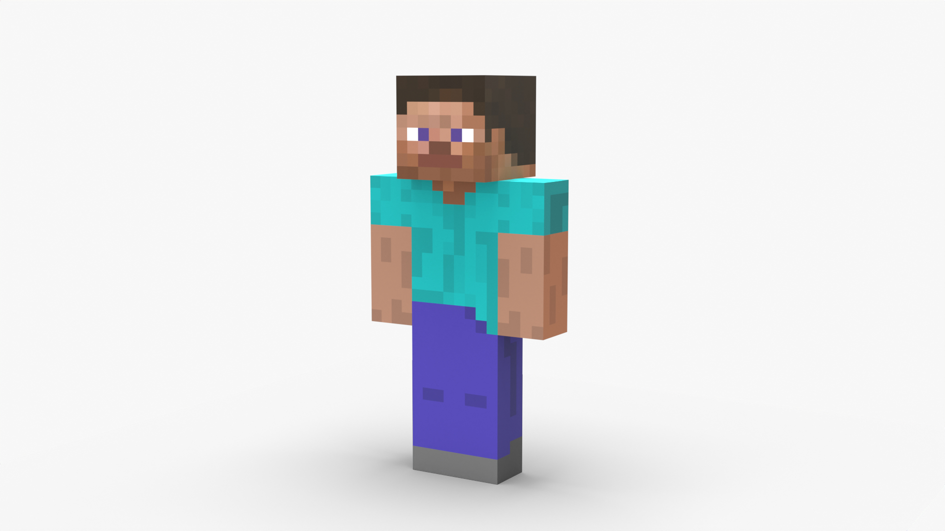 3D Minecraft Steve Model - TurboSquid 2347191