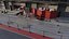 F1 TEAM TEST DAY SCENE