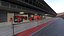 F1 TEAM TEST DAY SCENE