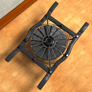 cpu fan ventilator 3d model