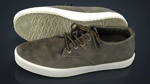 realistics sneakers 3D model