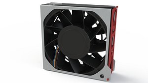 3D model pc fan