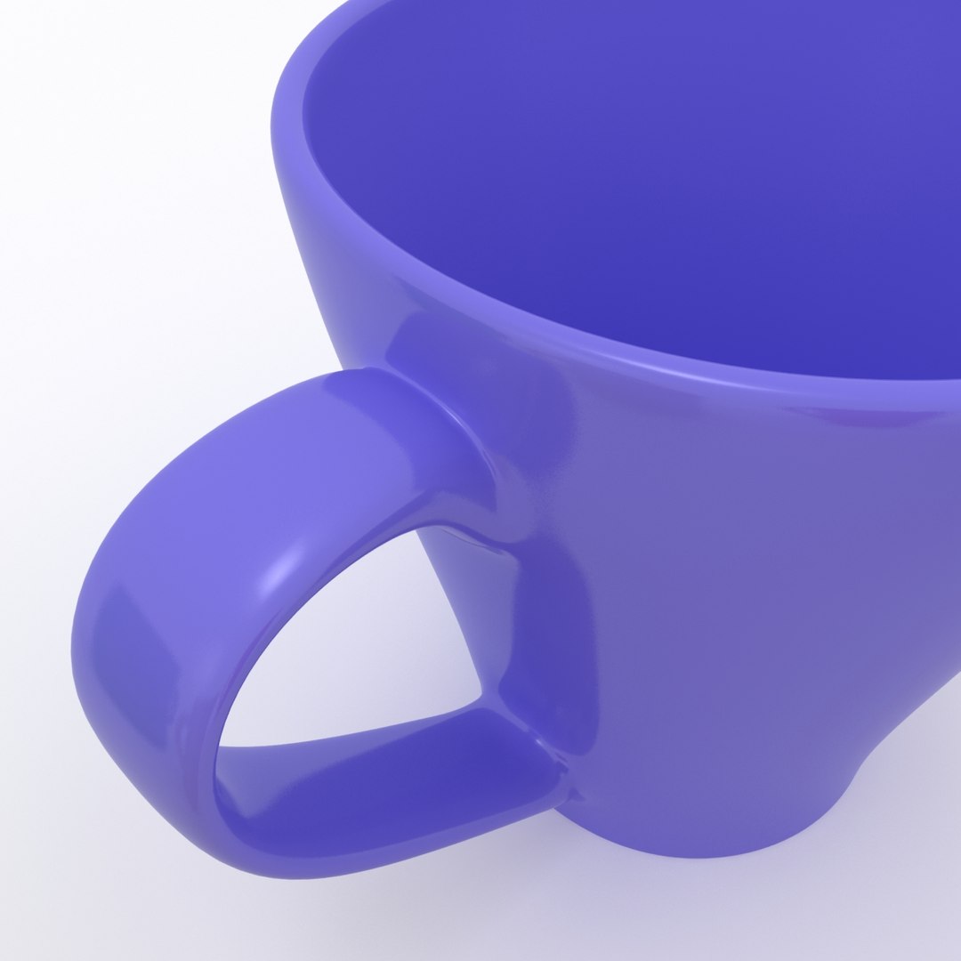 3d Model Ceramic Mugs