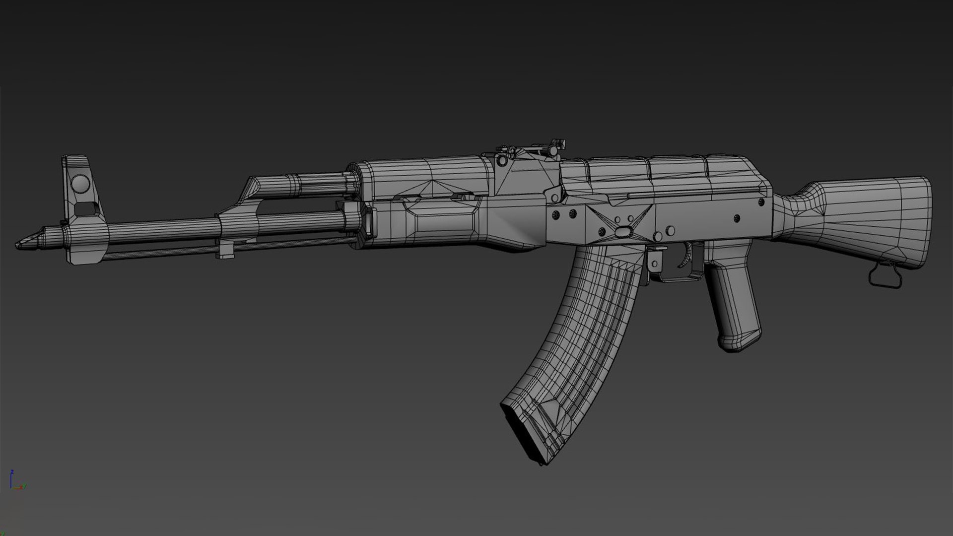 3D Assault Rifle - TurboSquid 1611633