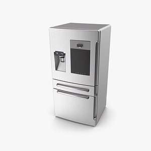 Double Door Refrigerator With Touchscreen Technology