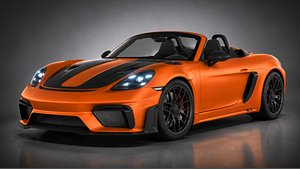 3D Porsche 718 Spyder RS 3D Model model
