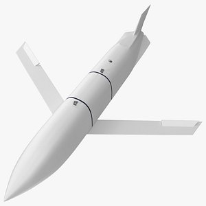 Air-Launched Cruise Missile Rigged for Cinema 4D